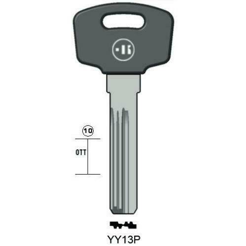 Drilled key - Keyline YY13P