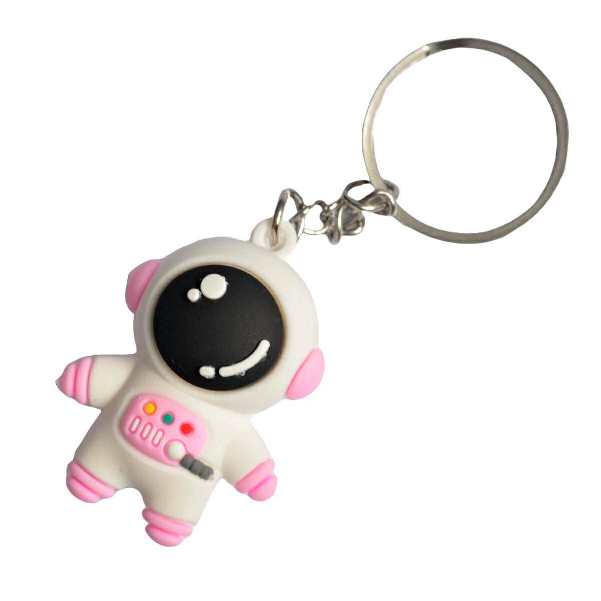 Keychain - pink astronaut