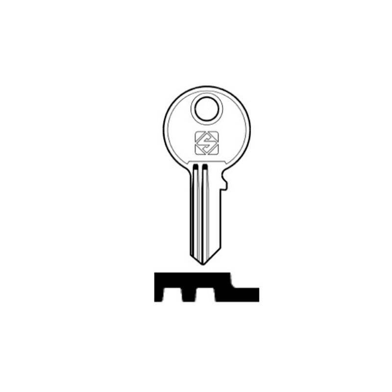 Schlüssel Silca RO4