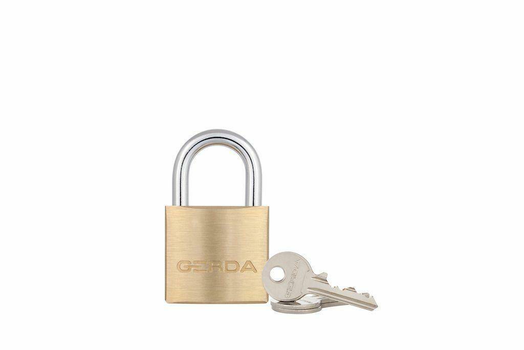 Gerda BRASS LINE KMZ S30 shackle padlock