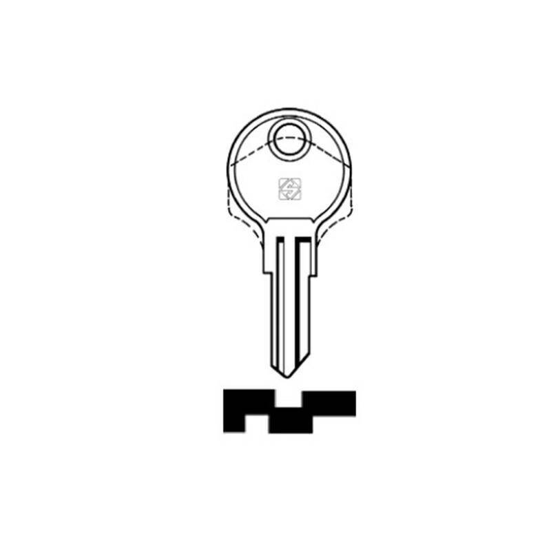Schlüssel Silca CAB1