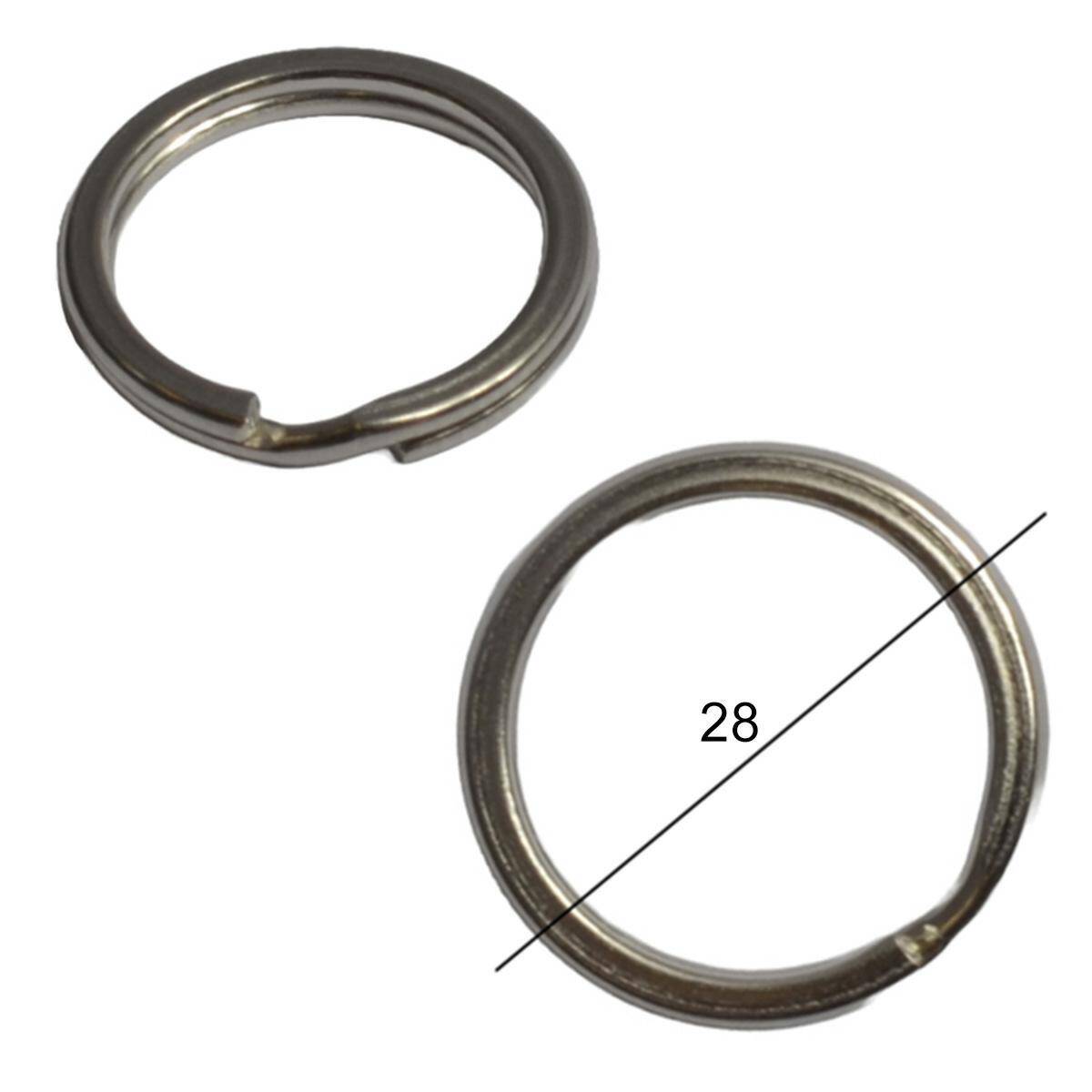 Key rings - flat - 28 mm