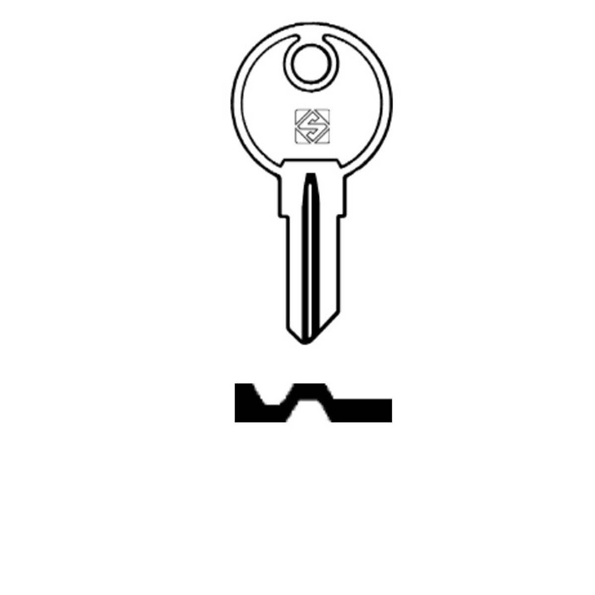 Schlüssel Silca TN6R