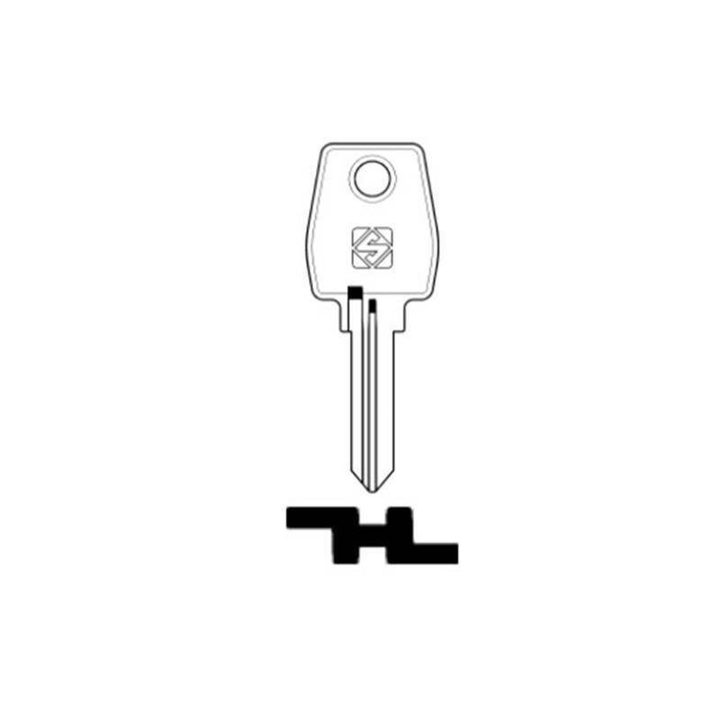 Schlüssel Silca EU11R