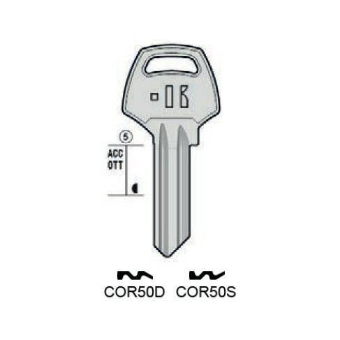 Notched key - Keyline COR50D