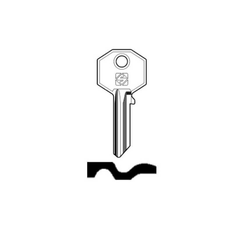 Schlüssel Silca BUR1