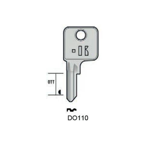 Notched key - Keyline DO110