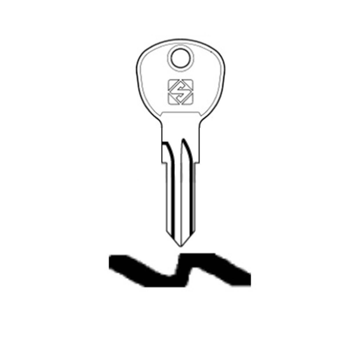 Schlüssel Silca FOT5R