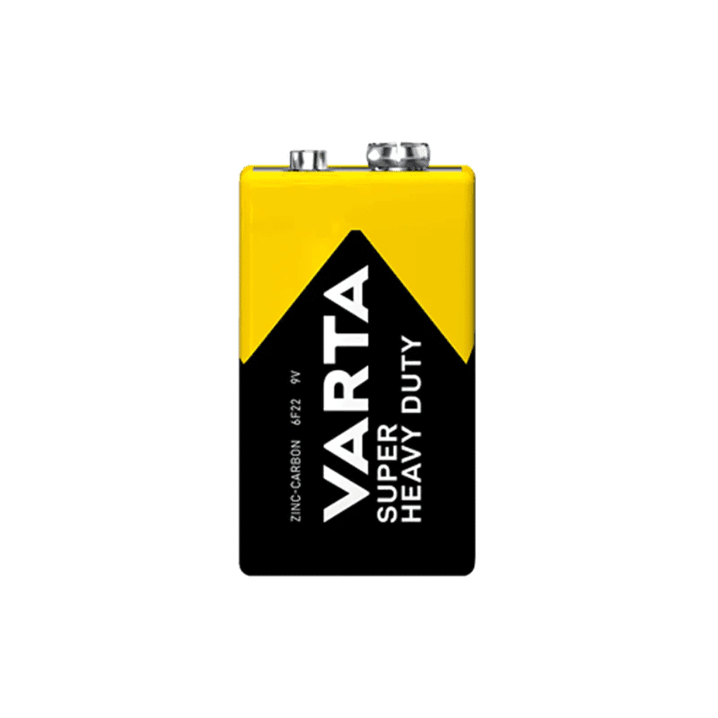 Battery Varta Super Heavy Duty 6F22 9V