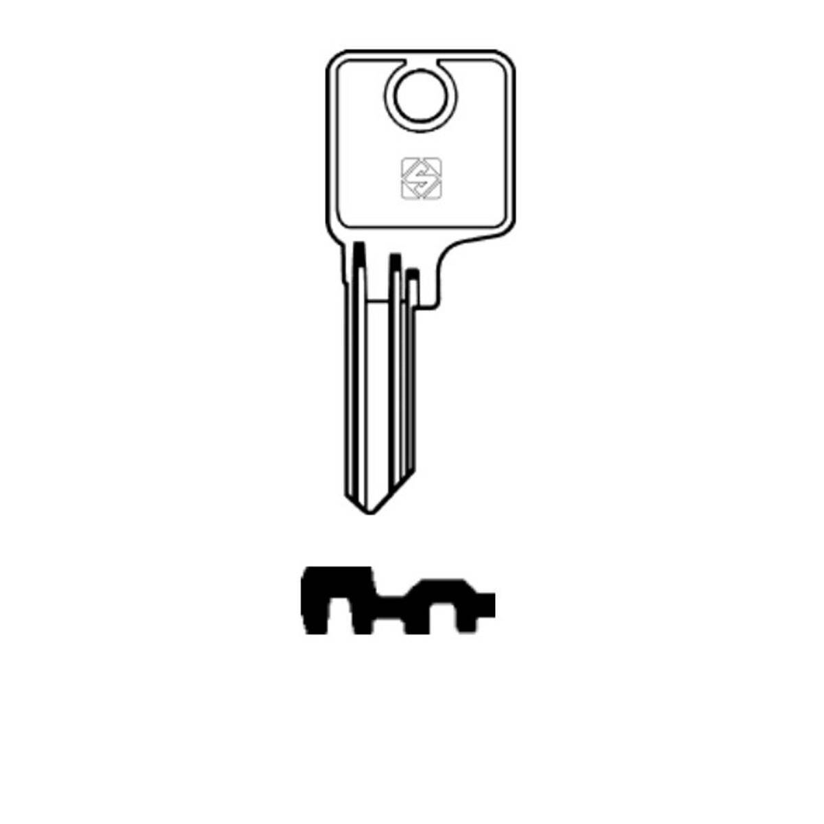 Schlüssel Silca DM57