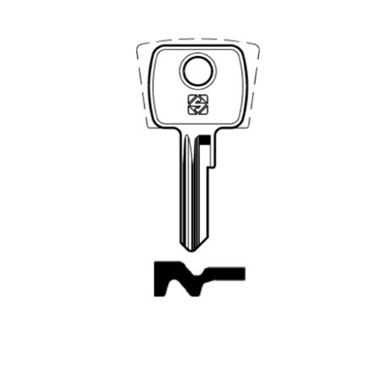 Schlüssel Silca KNA2