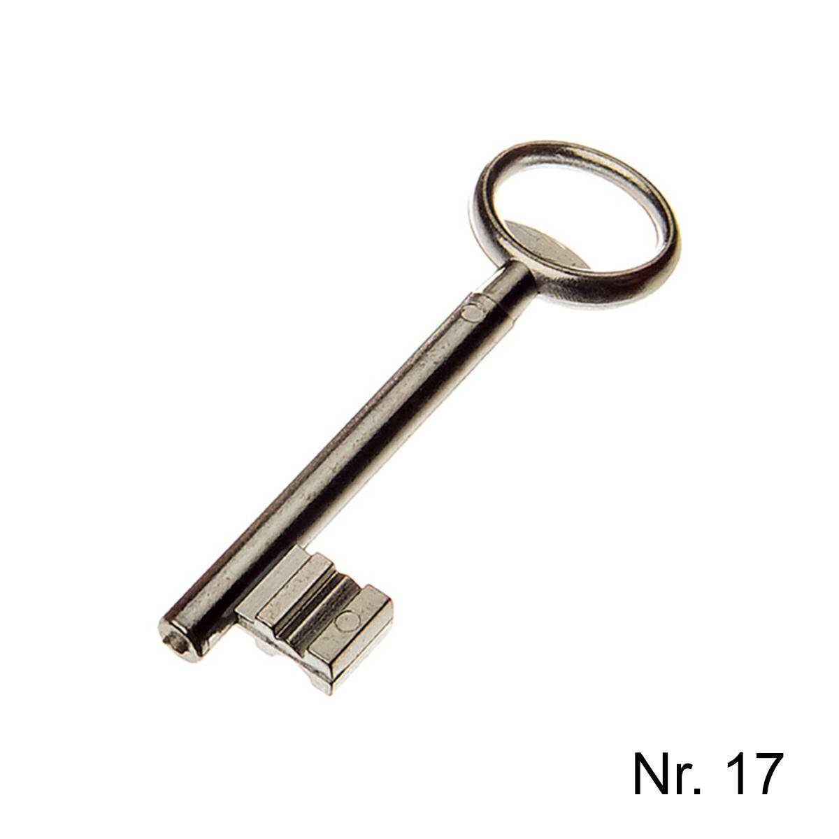 Klucz Jania odlewany do zamka - nr. 17