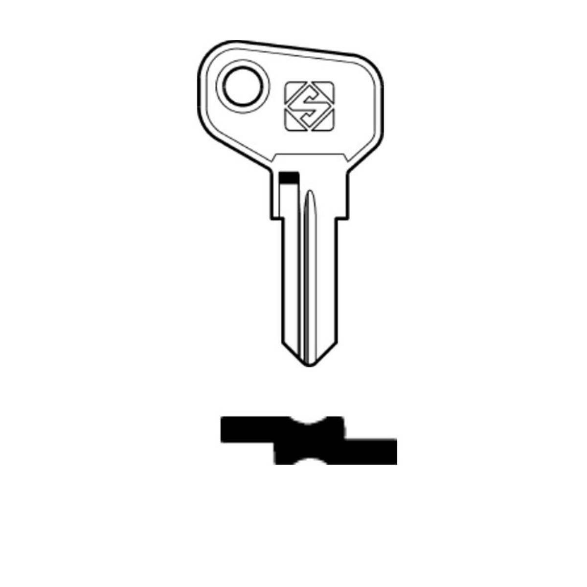Schlüssel Silca RO32