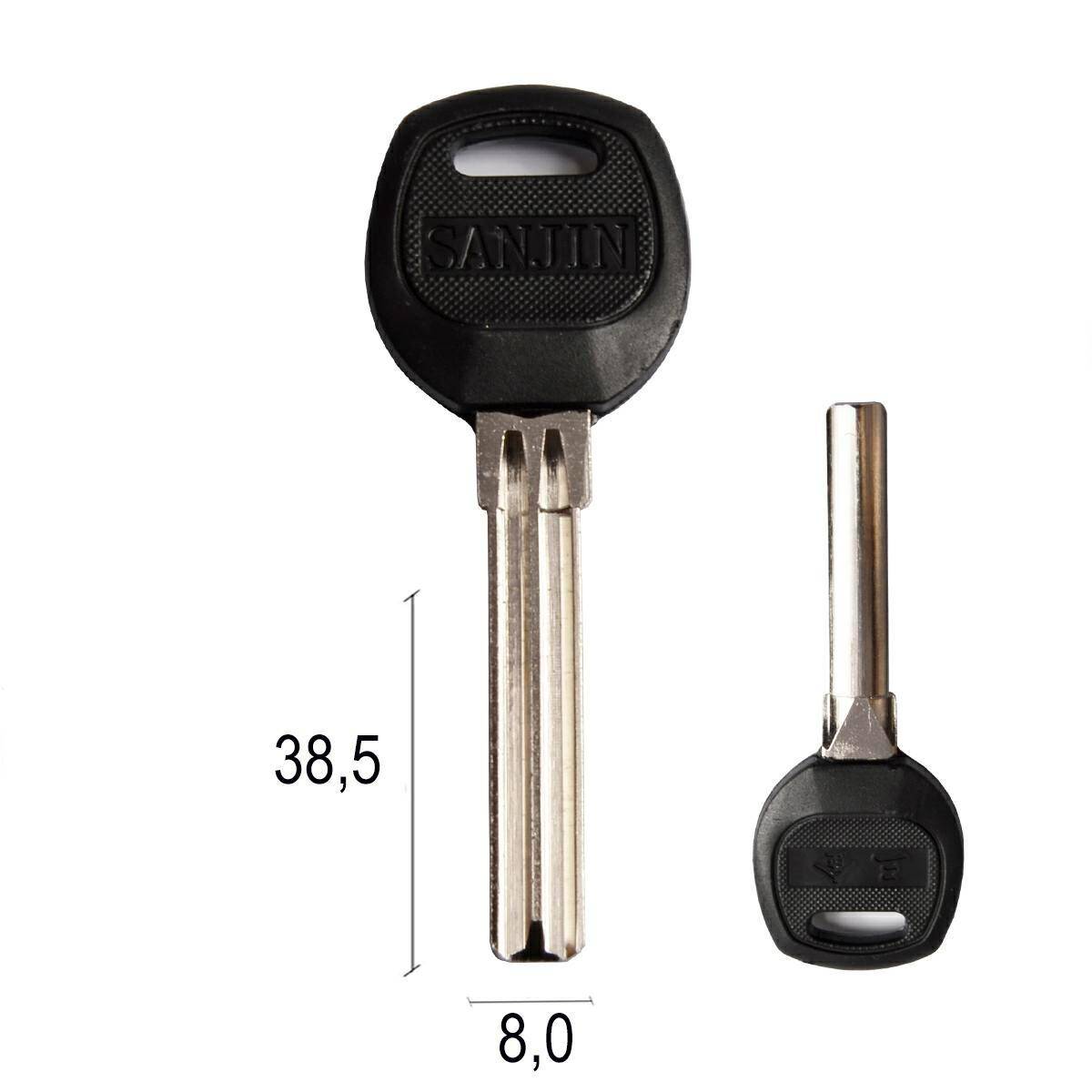 Chinese drilled key 6