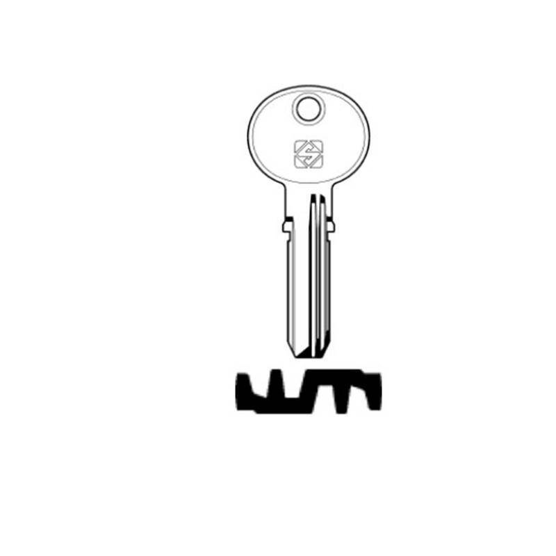 Schlüssel Silca TE7