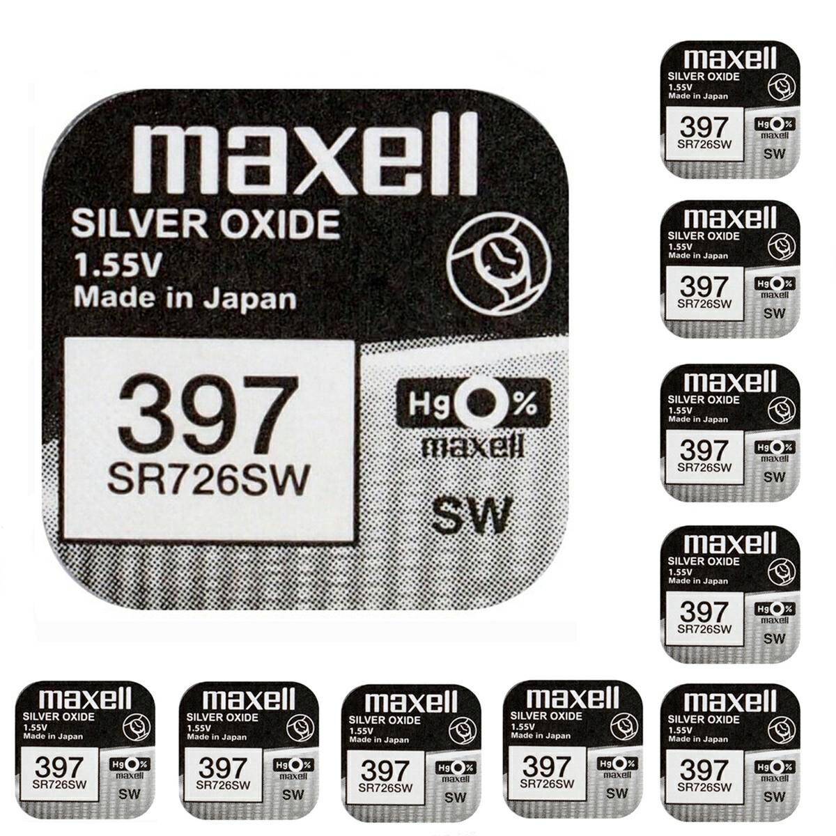 Bateria Maxell 397 SR726SW 1,55V 1PAK
