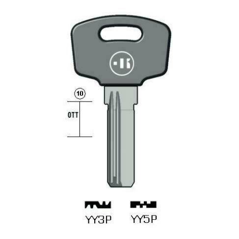 Drilled key - Keyline YY5P