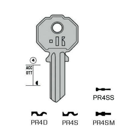 Angekerbter schlüssel - Keyline PR4SS