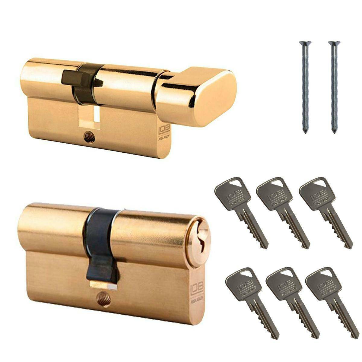 Zylinderschloss set Ares Duo 40/45 + 40G/45