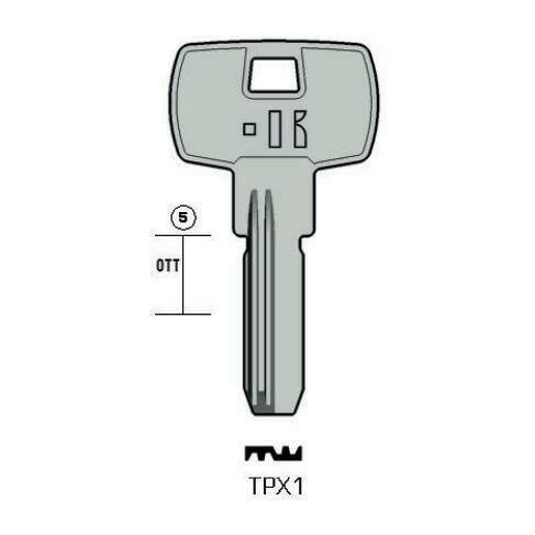 KLUCZ NAWIERCANY - KEYLINE TPX1