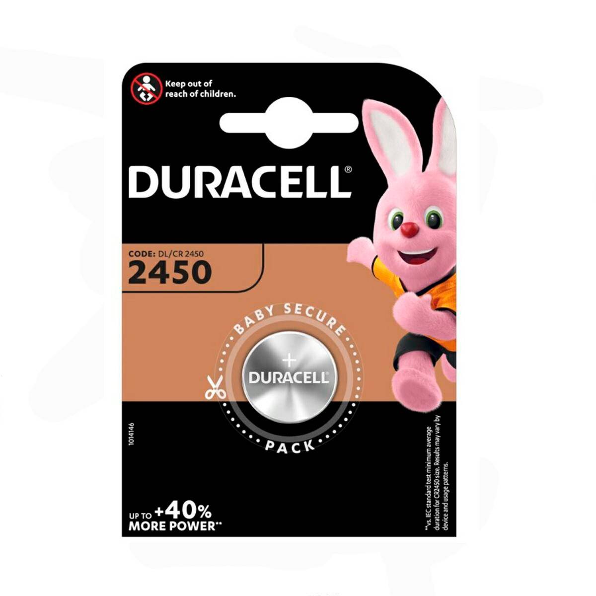 Batterie Duracell CR 2450 3V 1 stck