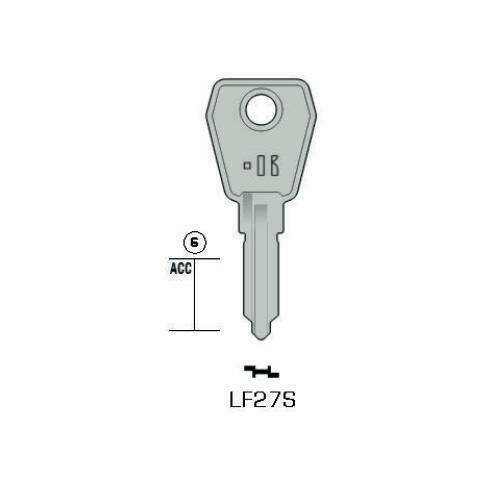 Notched key - Keyline LF27S