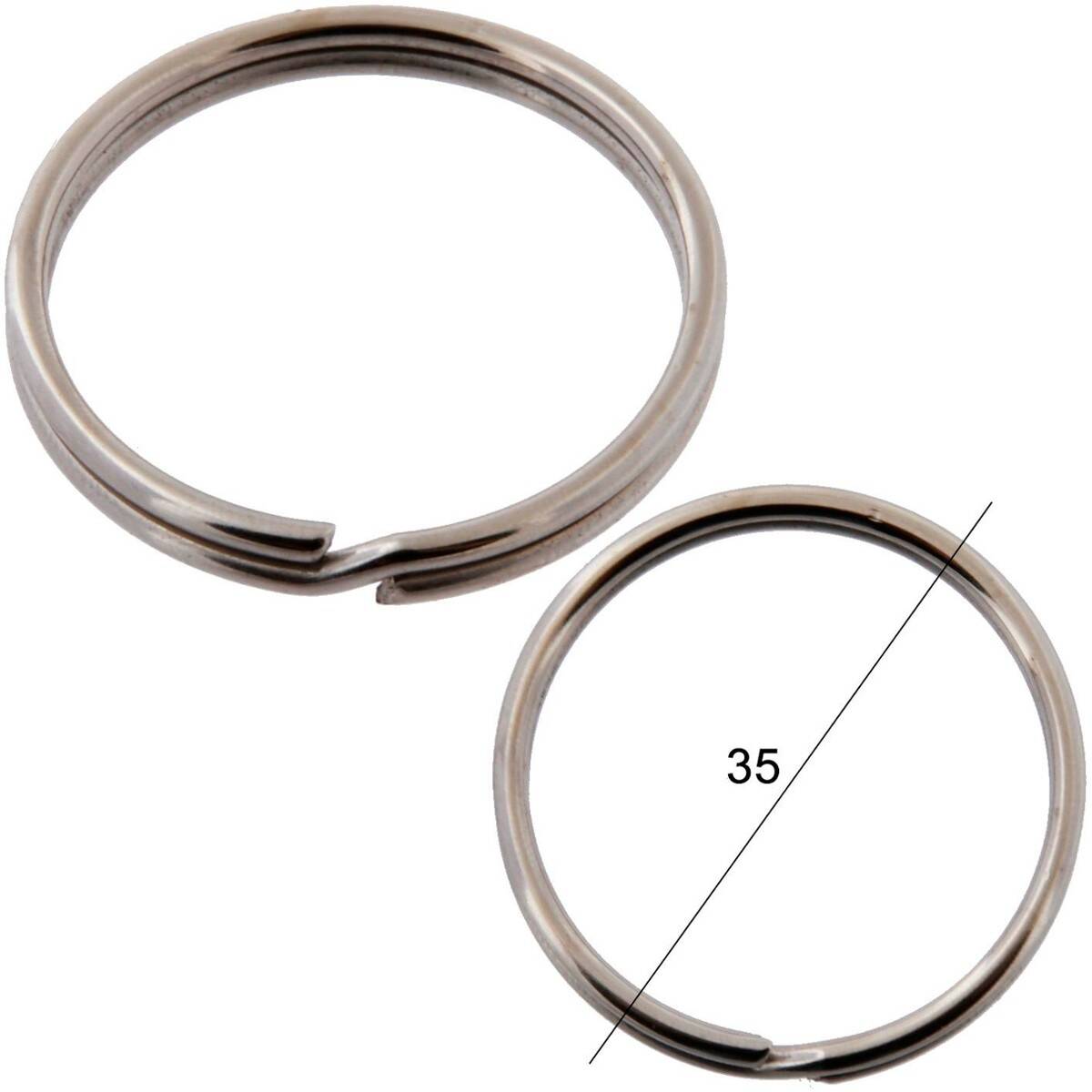 Key rings diameter 35mm