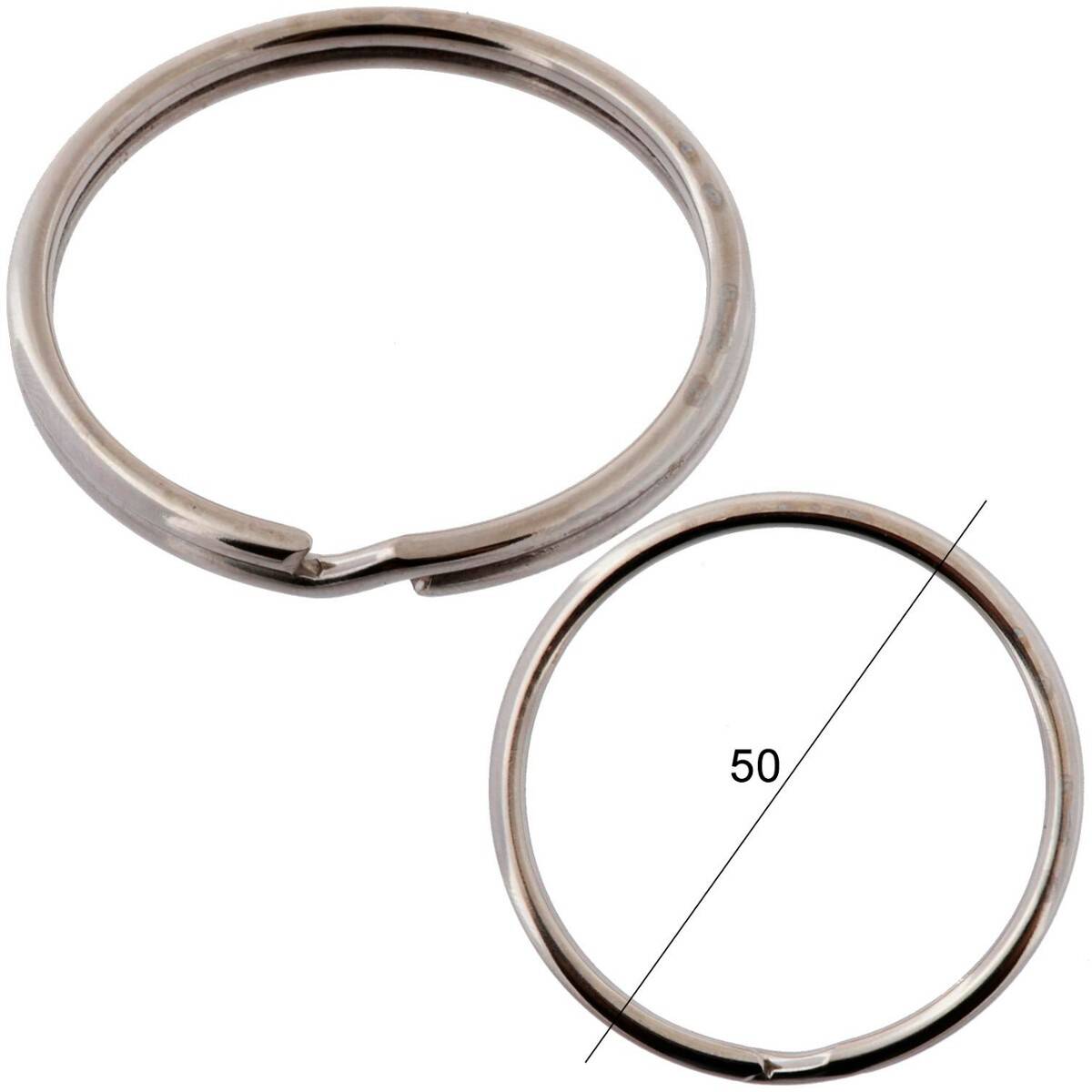 Key rings diameter 50mm