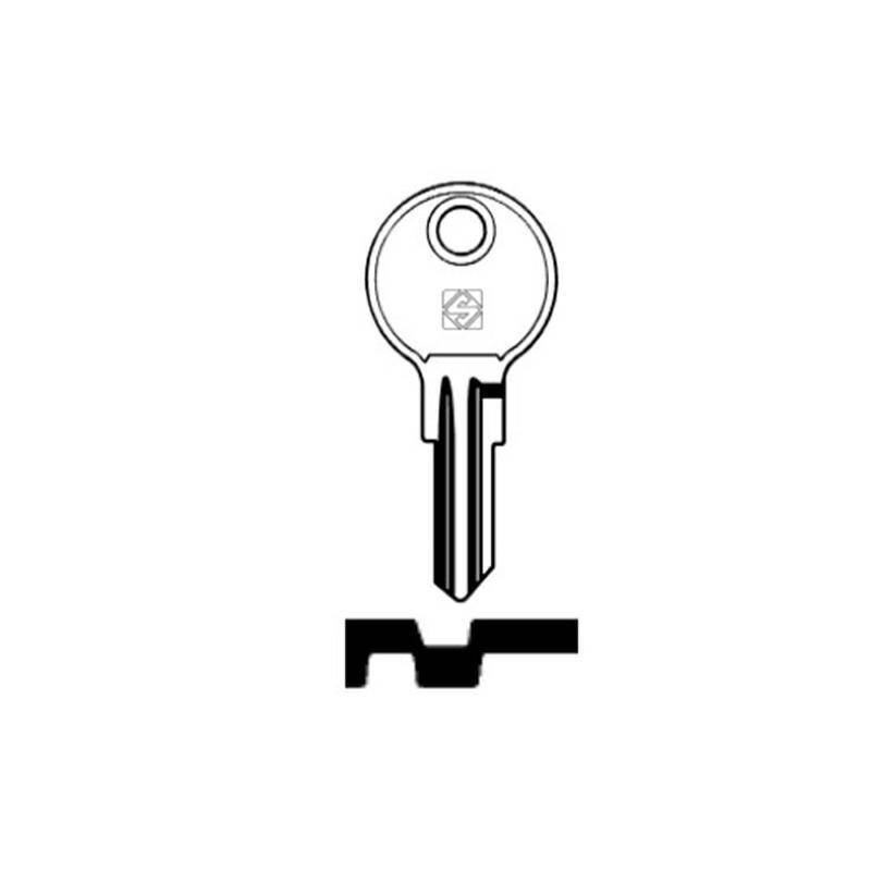 Schlüssel Silca YA18
