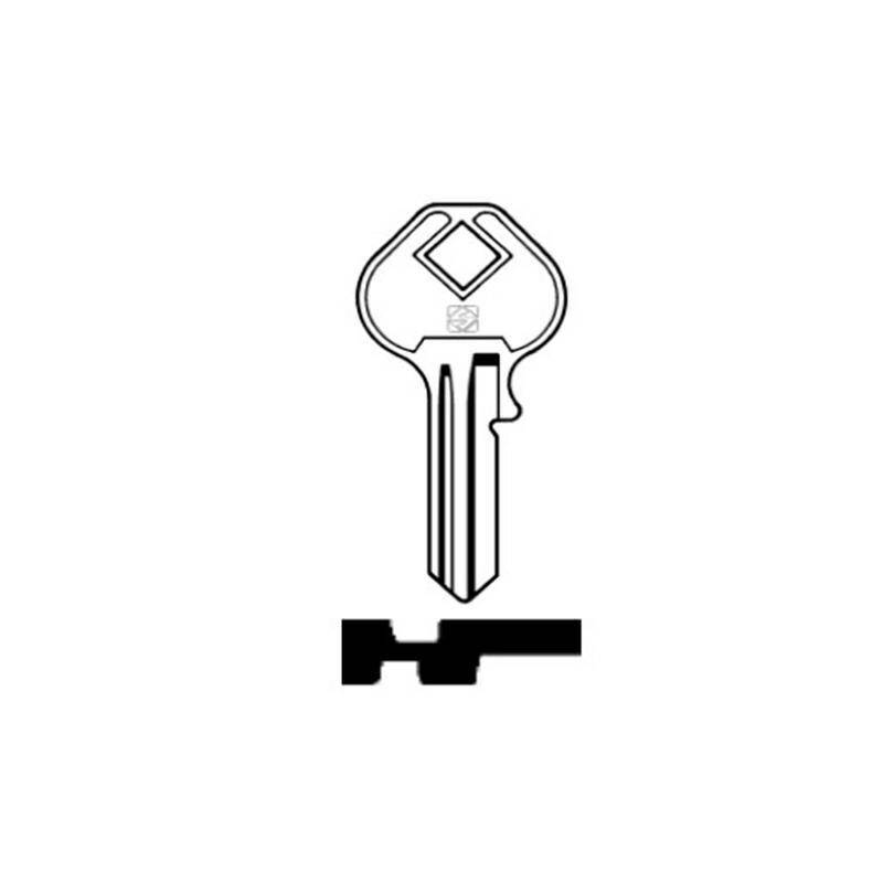 Schlüssel Silca MS6