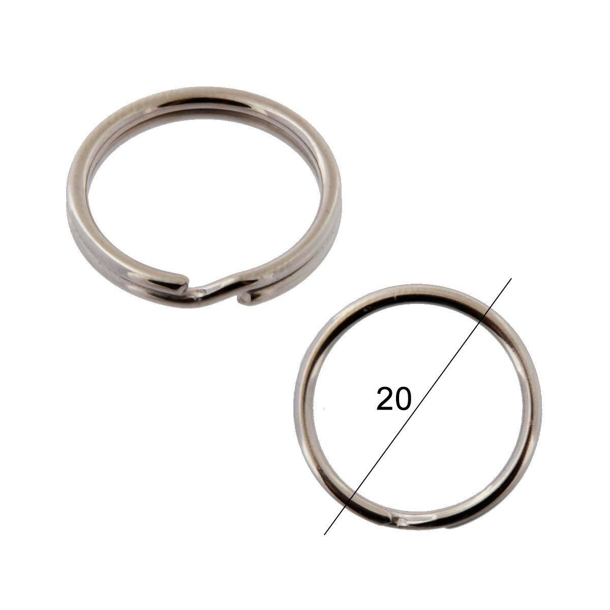 Key rings diameter 20mm