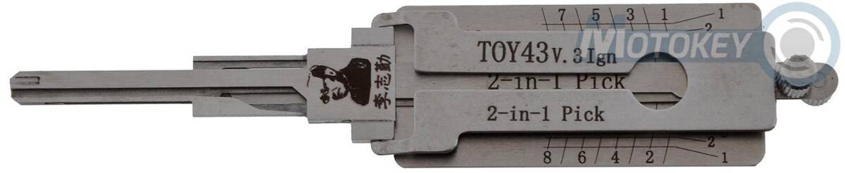 Lishi 2-in-1 TOY43-8 | Toyota