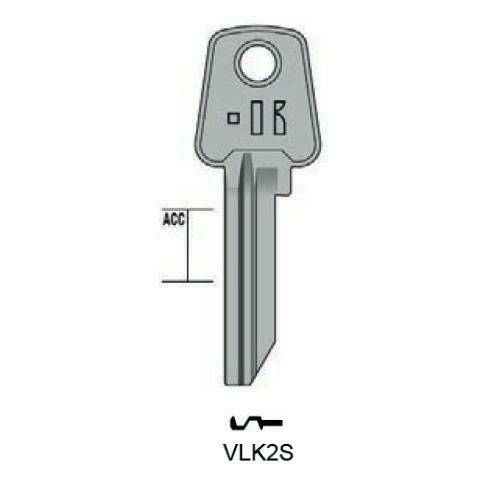 Notched key - Keyline VLK2S