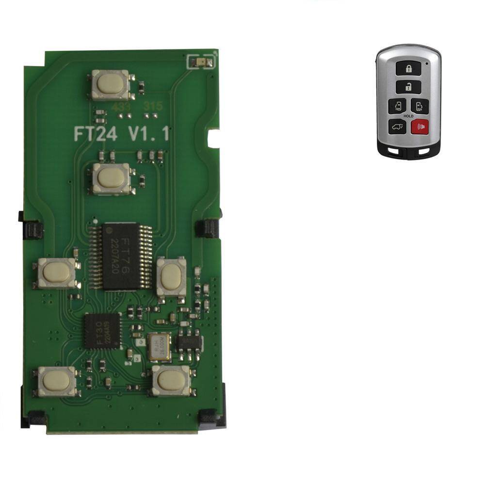 Pilot płytka PCB FT24-5691B Toyota Sienna 315MHZ