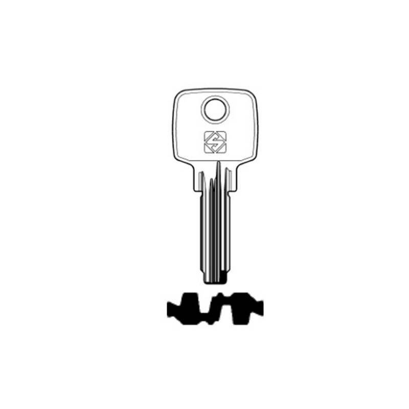 Schlüssel Silca AB62