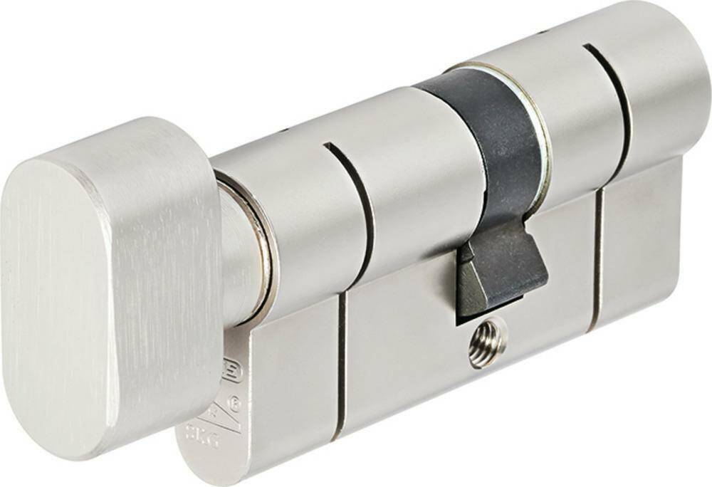 ABUS nickel insert KD10 with door knob 40G/40 nikiel