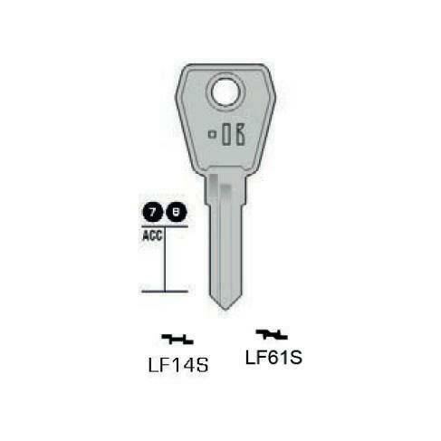 KLUCZ NACINANY - KEYLINE LF61S