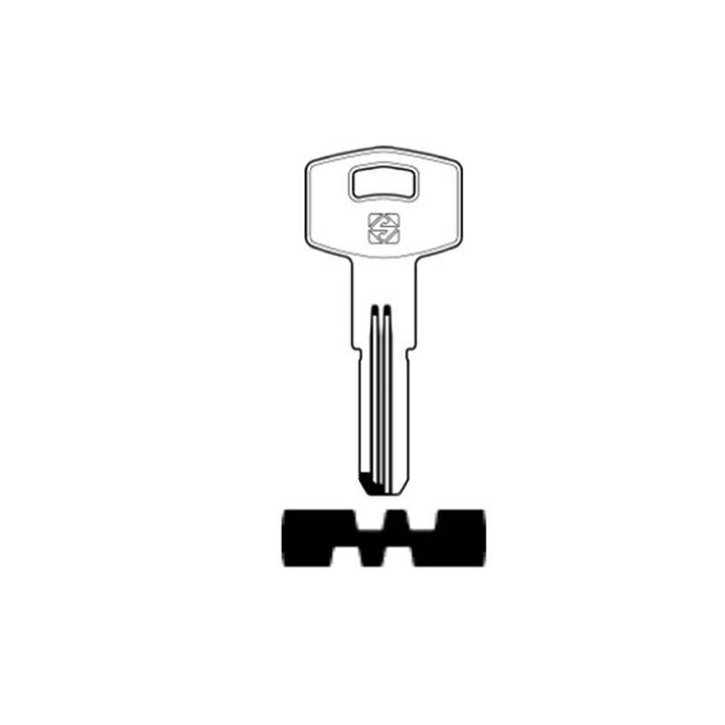 Schlüssel Silca FI3R