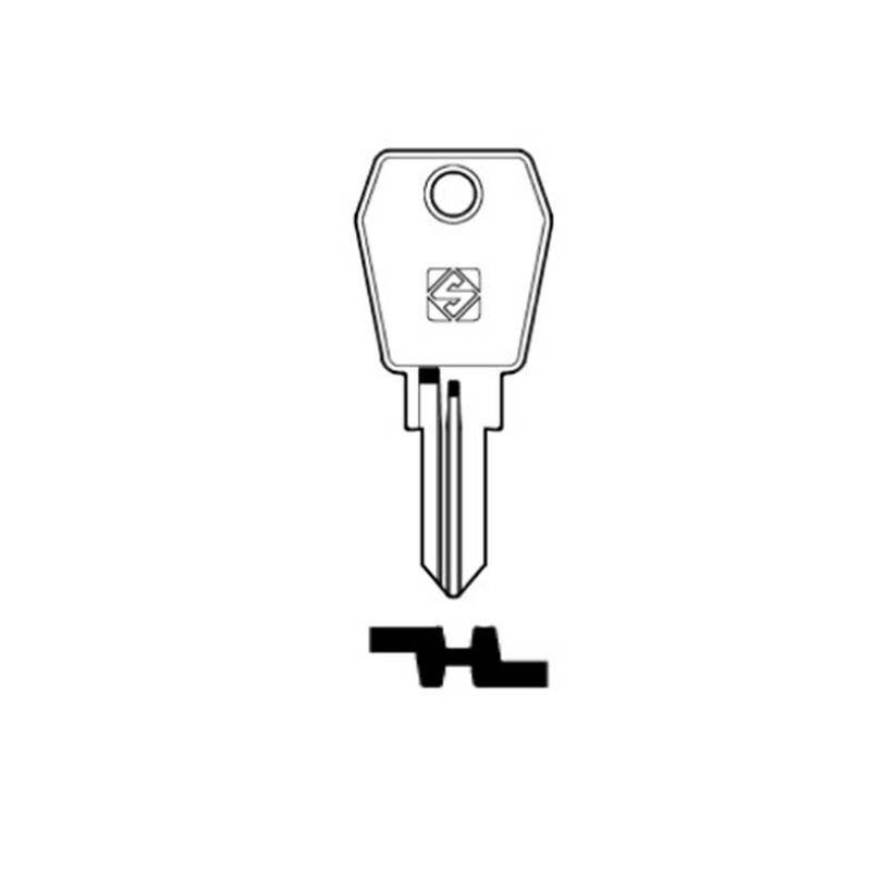 Schlüssel Silca EU18R