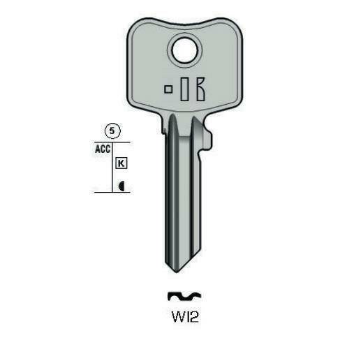 Angekerbter schlüssel - Keyline WI2