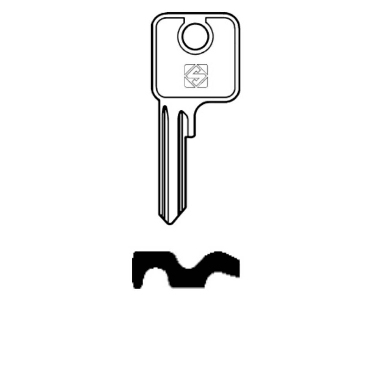 Key Silca DM63