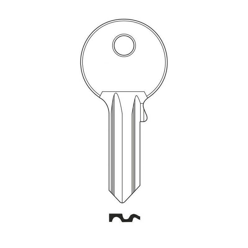 Key M&D 25/25 with 4 latches