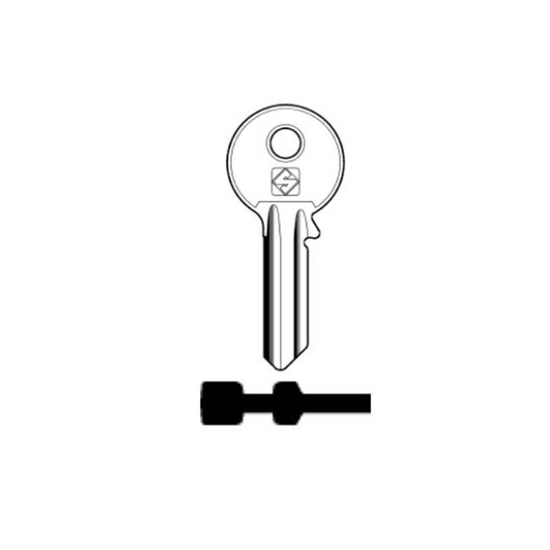 Schlüssel Silca VI13