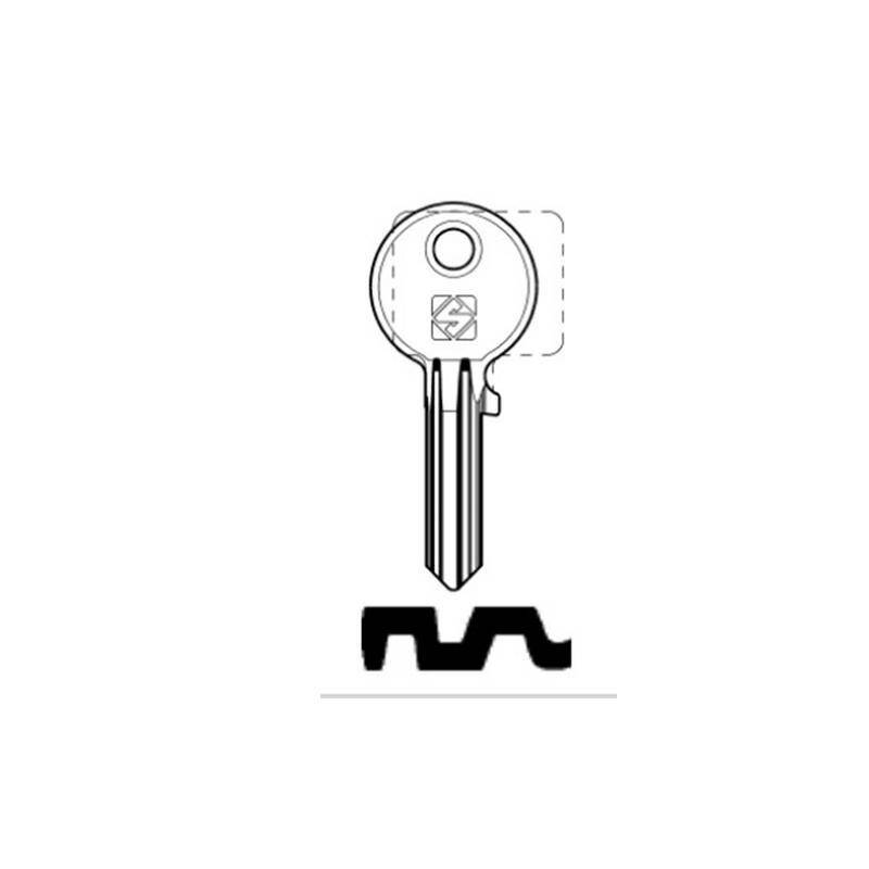 Schlüssel Silca BUR29