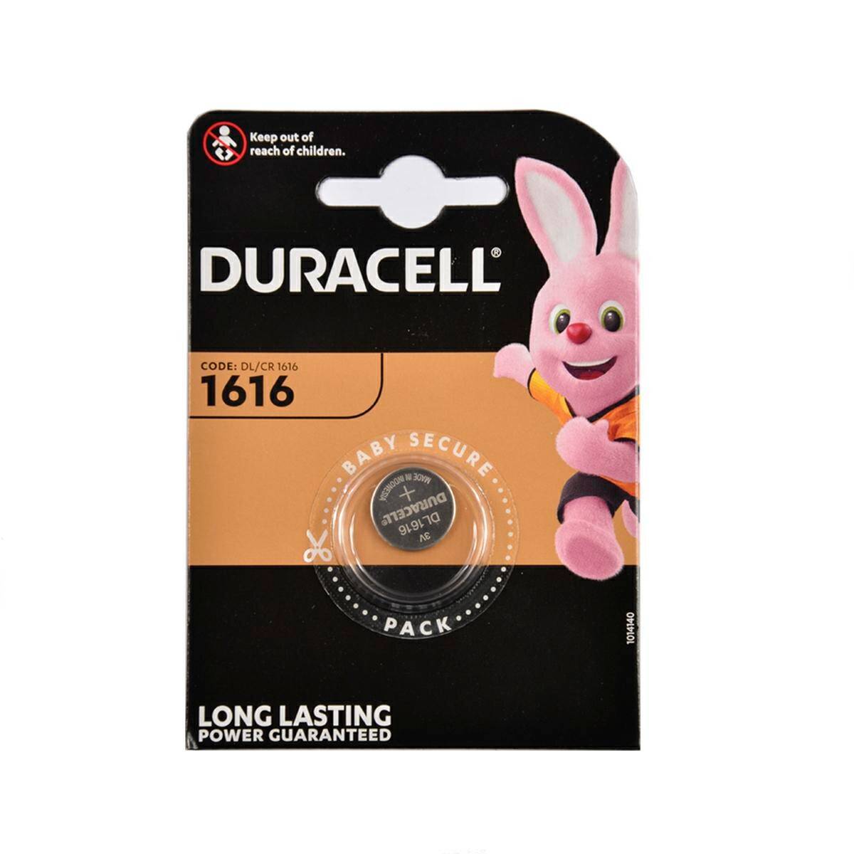 Batterie Duracell CR 1616 3V 1stck