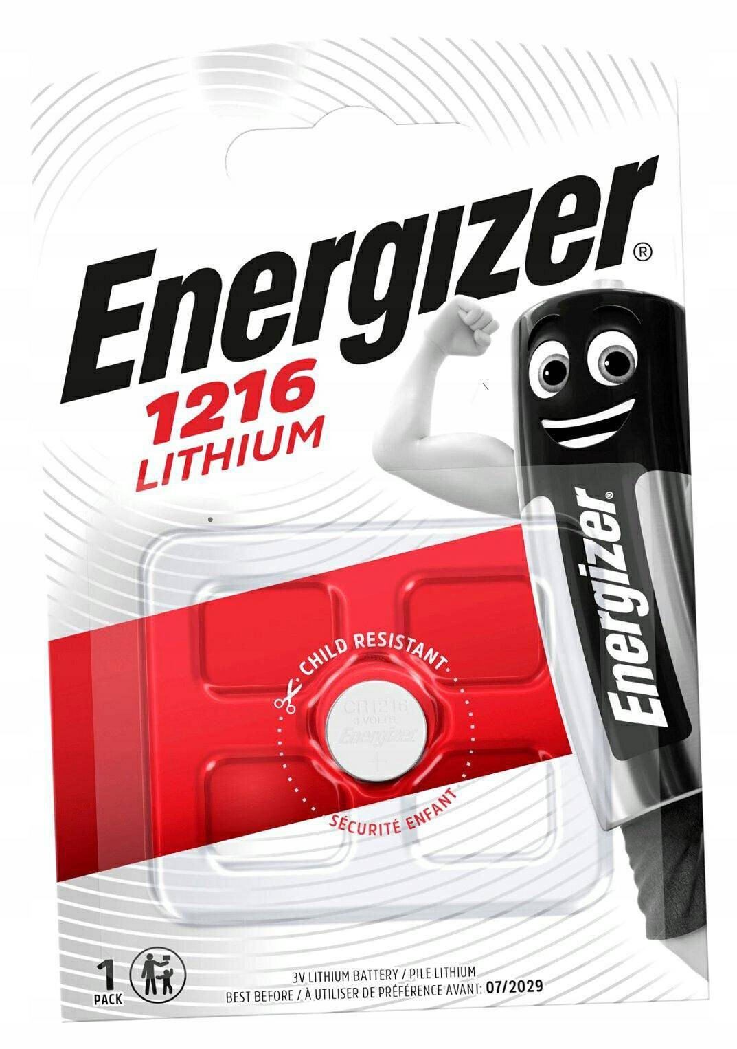 Bateria Energizer CR1216 3V 