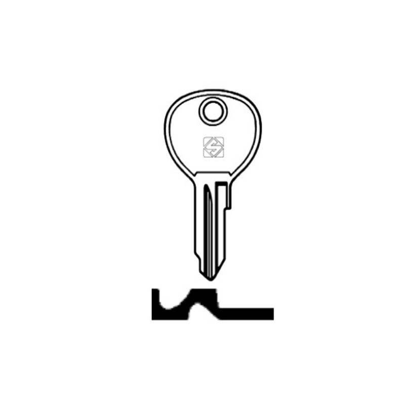 Schlüssel Silca VAC25