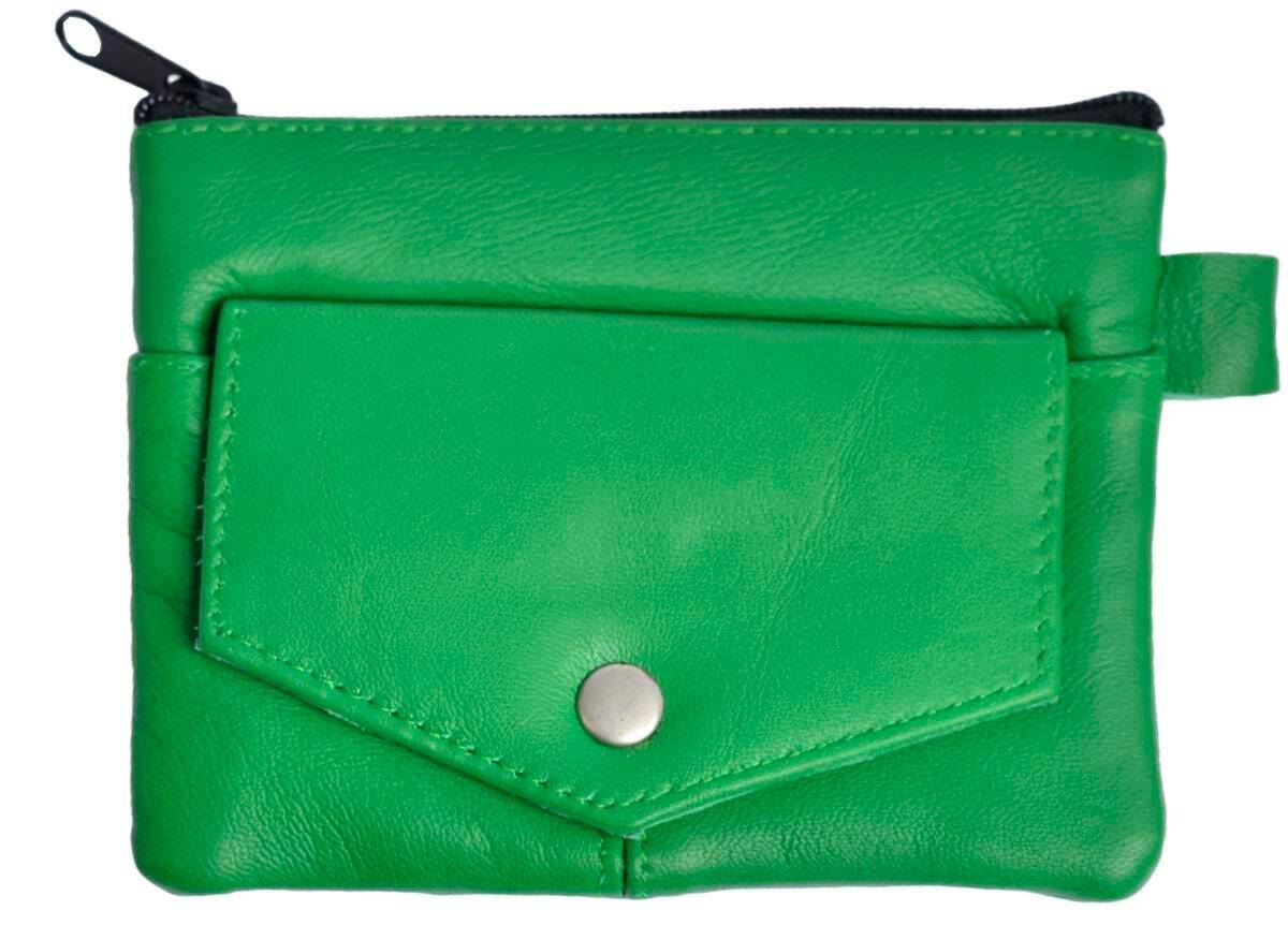 Etui na klucze - 12cm Kolor Ciemno zielony