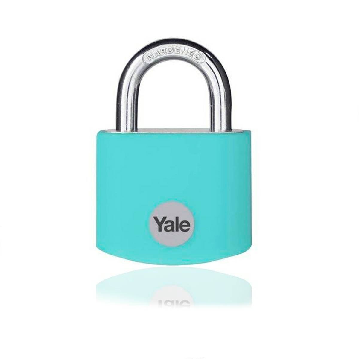Padlock Yale | aluminum - turquoise 38mm