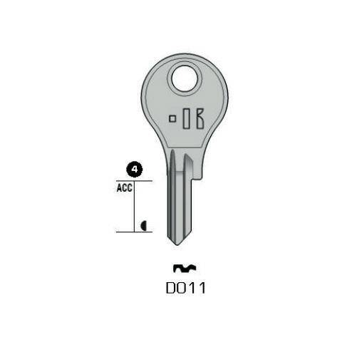 Notched key - Keyline DO11
